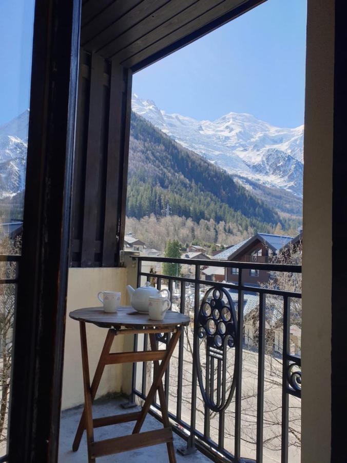 Hypercenter 27 M With Balcony Mont Blanc View Apartment Chamonix Ngoại thất bức ảnh